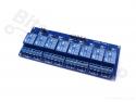 Relay board 8-channel 5V - optocoupled